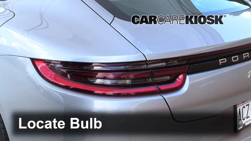 2018 Porsche Panamera 4 E-Hybrid 2.9L V6 Turbo Éclairage Feux de position arrière (remplacer ampoule)